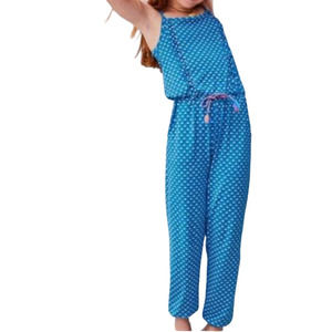 Mini Boden Jumpsuit Blue Ditzy Floral Size 3-4 Years Kid's Boden